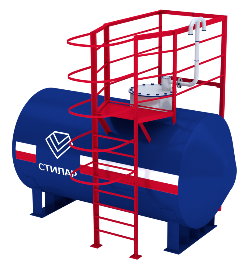 Горизонтальный резервуар РГСН  25 м³ от завода-производителя